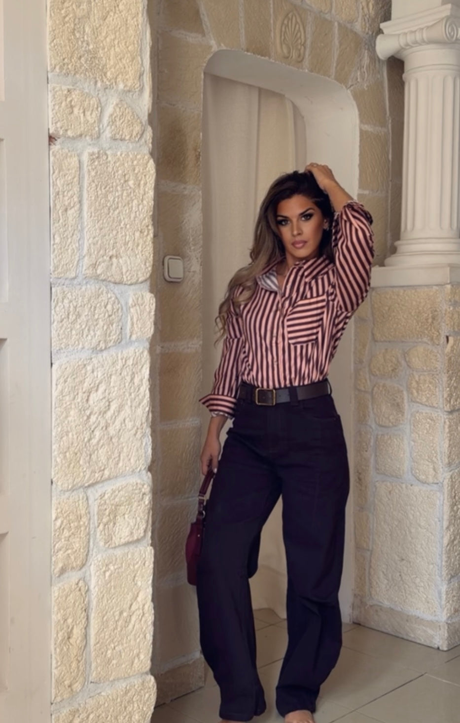 Chemise rayée Rosalia