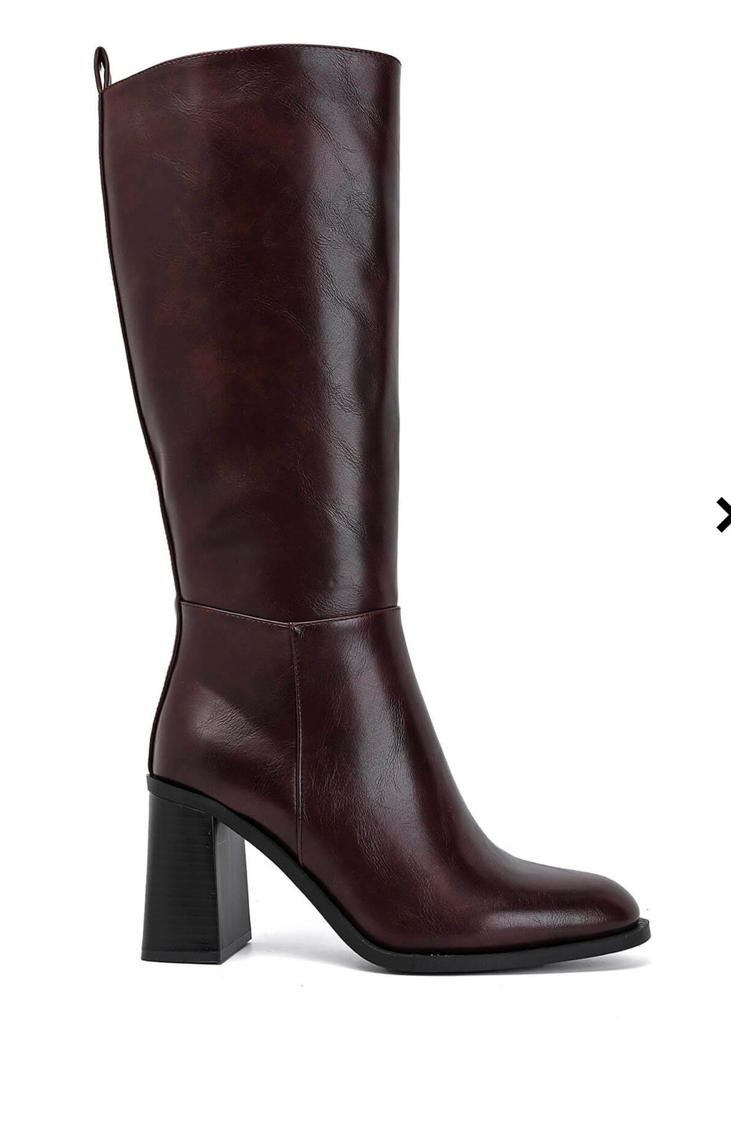 Botte SIENNA marron vue de côté